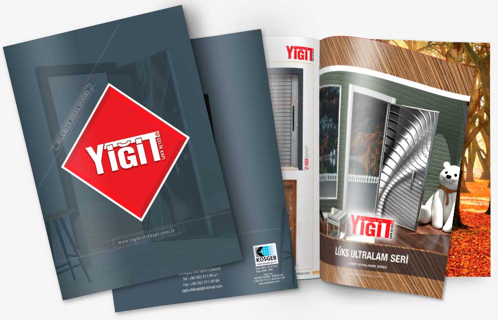 2021 Yiğit Çelik Kapı katalog kapağı