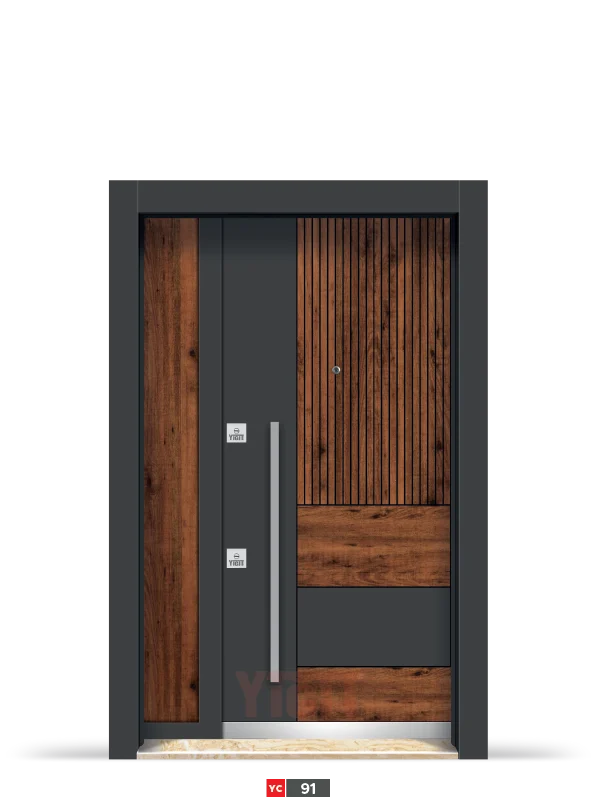 Lamelli Kompozit Panel Kapı Modeli YC 91